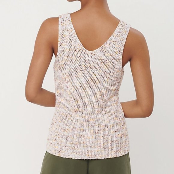 Double V Sweater Tank - LOFT NWT - Picture 2 of 9